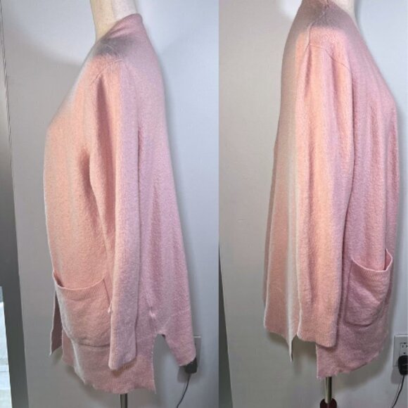 MADEWELL Pink Wool Alpaca Cardigan Size S - Picture 7 of 16